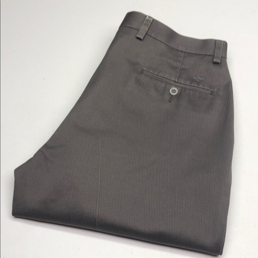 MENS DOCKERS PINSTRIPE CLASSIC FIT DRESS SLACKS 34x30 ⭐️
